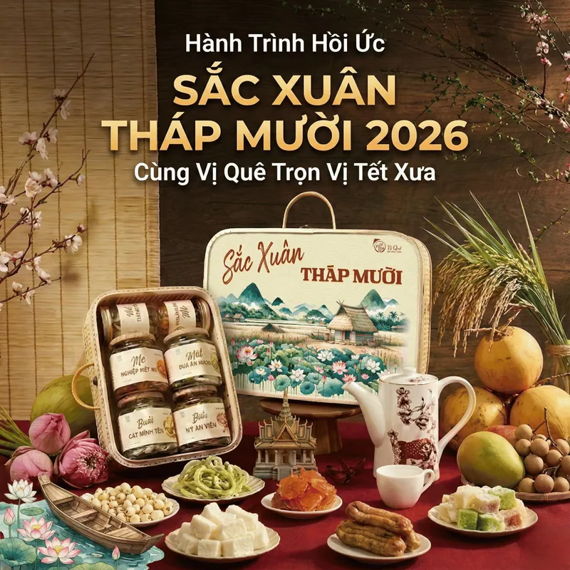 Xu Hướng Giỏ Quà Tết Đặc Sản 3 Miền 2027: Món Quà Sức Khỏe Đậm Bản Sắc Việt