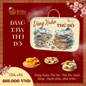 Giỏ quà tết 2026 Vị Quê - DÁNG XUÂN THỦ ĐÔ
