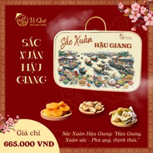 Giỏ quà tết 2026 Vị Quê  - SẮC XUÂN HẬU GIANG