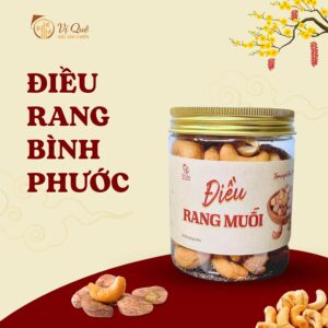 Điều Rang Muối - Lọ Nhựa lớn