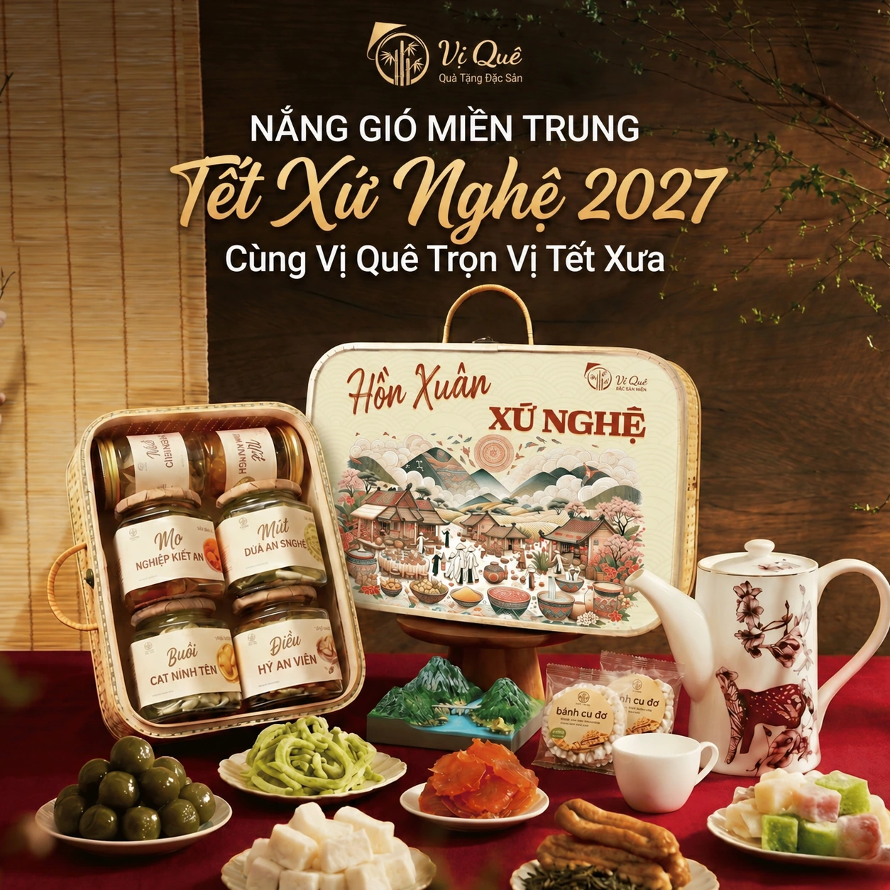Quà Tết Vị Quê – Hồn Xuân Xứ Nghệ 2027