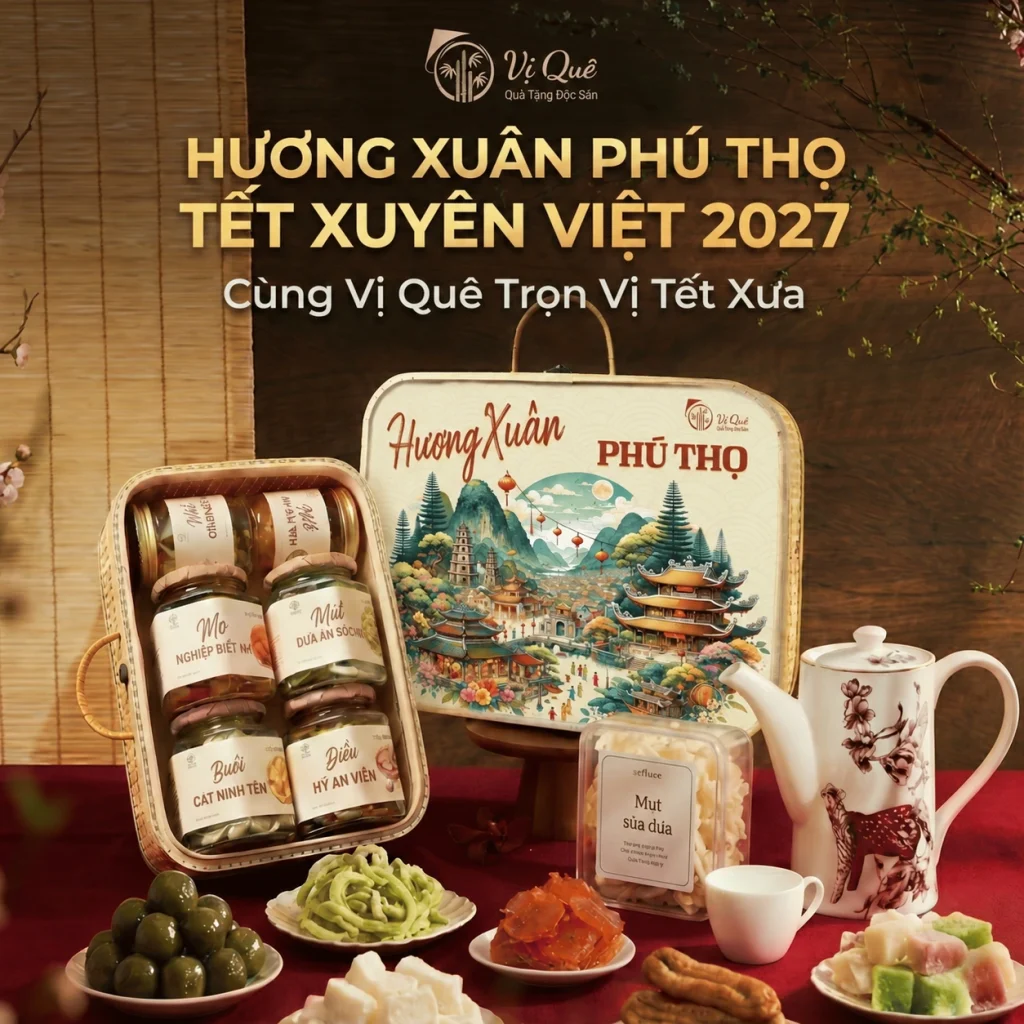 Quà Tết Vị Quê – Hương Xuân Phú Thọ 2027
