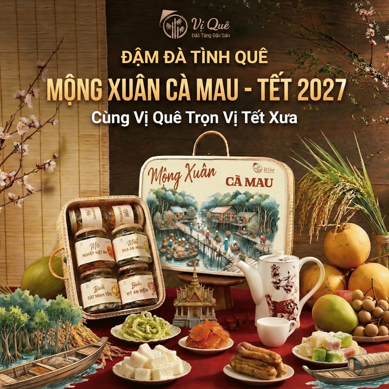 Quà Tết Vị Quê – Mộng Xuân Cà Mau 2027