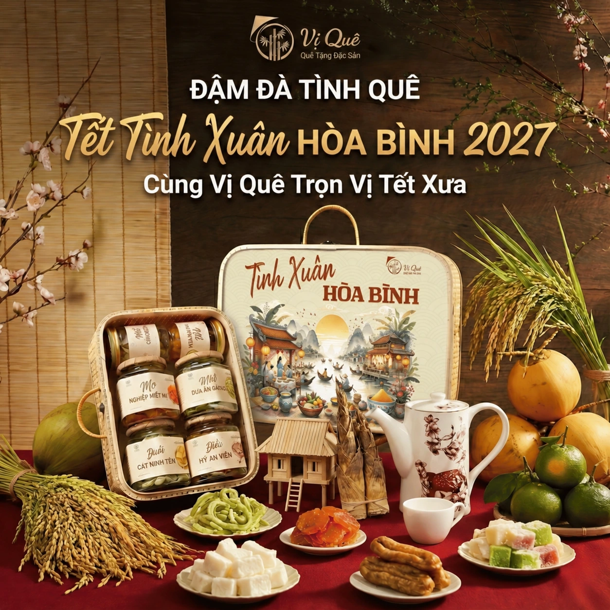 Quà Tết Vị Quê – Tình Xuân Hòa Bình 2027