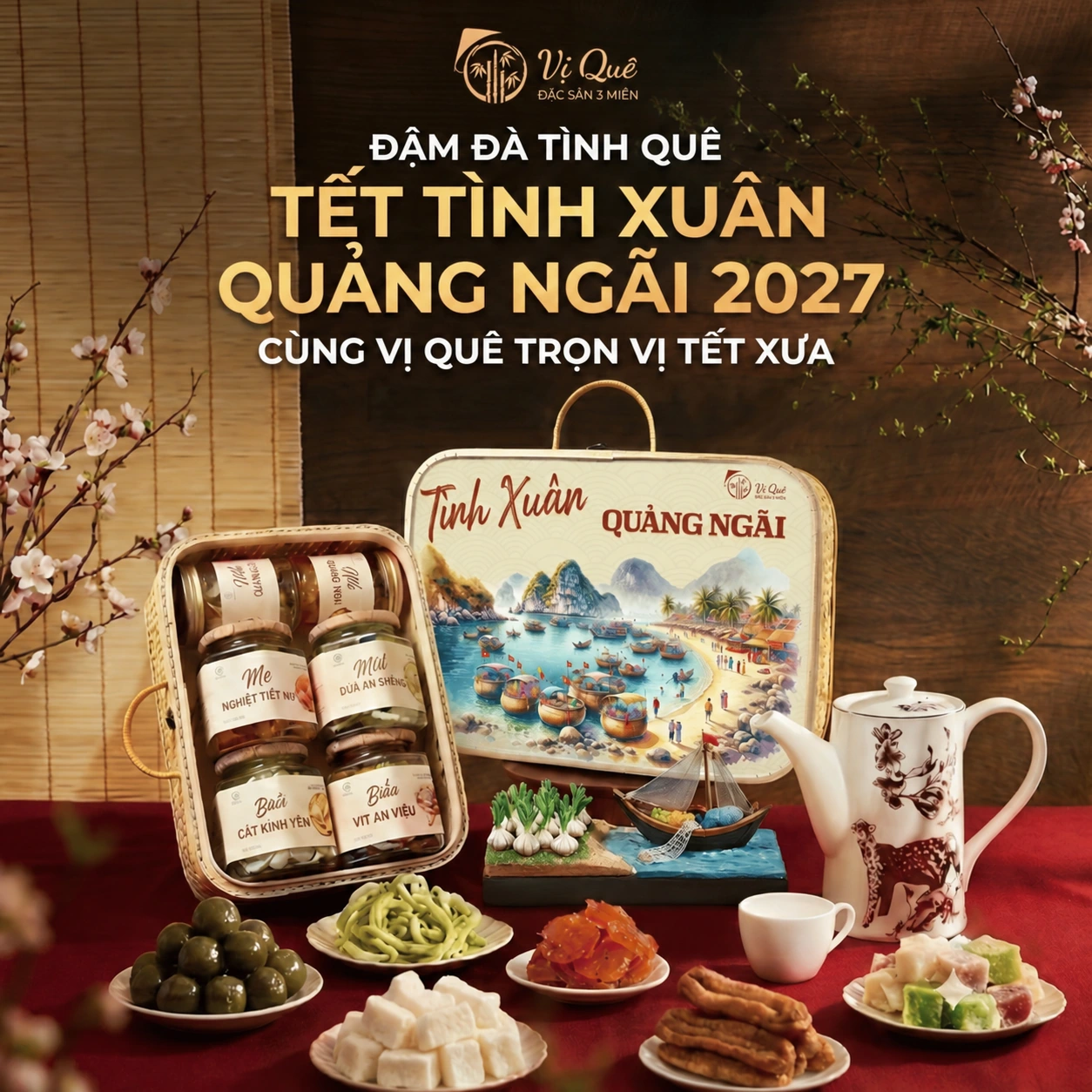 Quà Tết Vị Quê – Tình Xuân Quảng Ngãi 2027