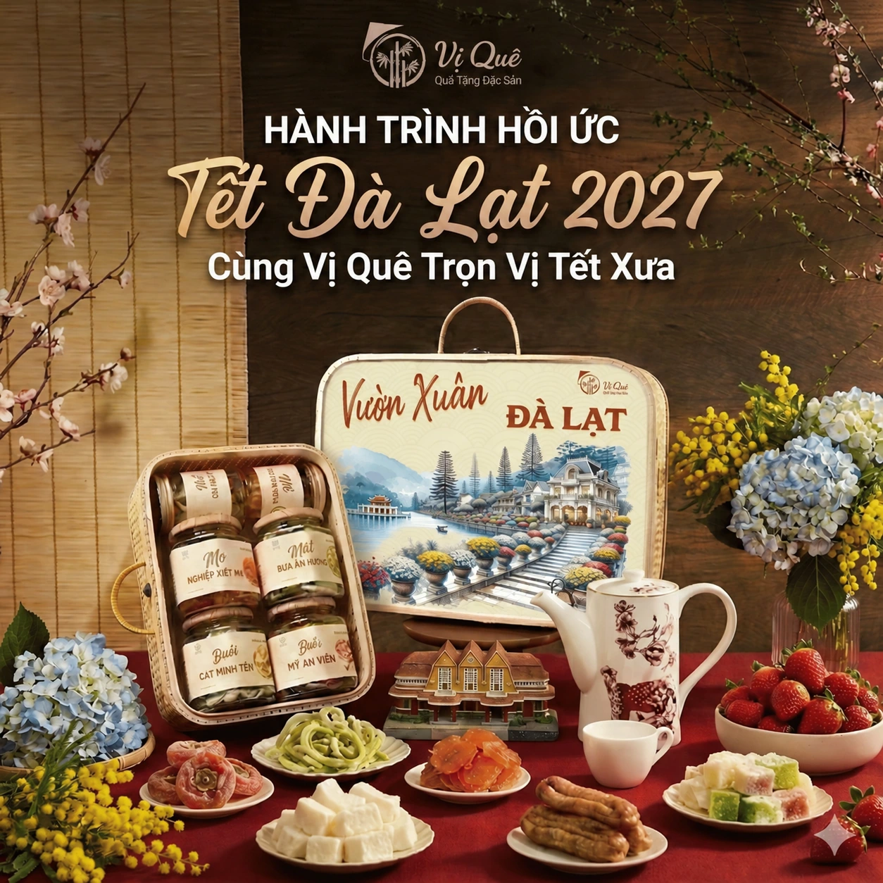 Quà Tết Vị Quê – Vườn Xuân Đà Lạt 2027